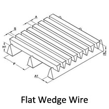 flat wedge wire