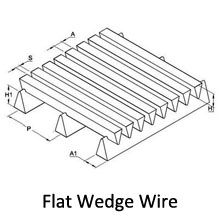 flat wedge wire